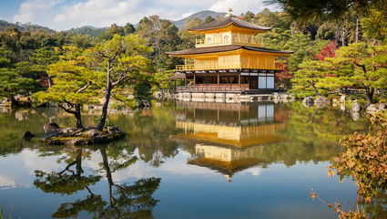 Kyoto, den gyllene paviljongen