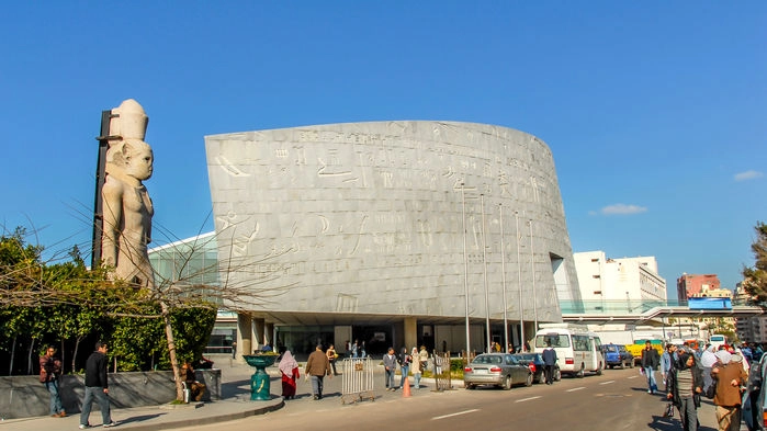 Nya biblioteket i Alexandria